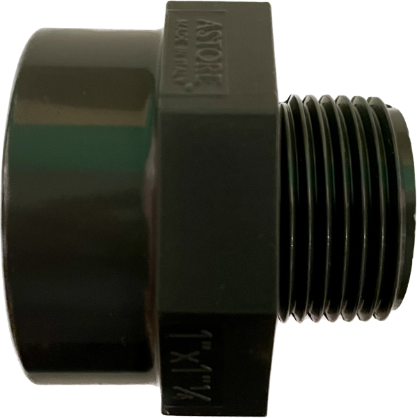 Muffennippel reduziert AG x IG PVC-U